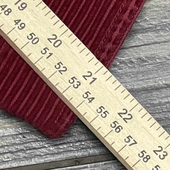 Eddie Bauer Corduroy Shirt Jacket Shacket Women’s Size Large Red Thick Heavy - Picture 7 of 16